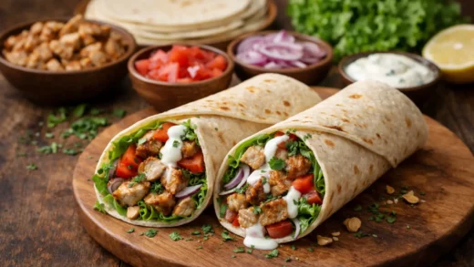 Mon wrap poulet maison : les proportions exactes après pas mal d&rsquo;essais