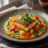 Petit-déjeuner tropical à la noix de coco et mangue : le secret d’une pâte ultra moelleuse façon îles !