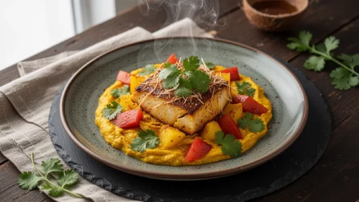 Petit-déjeuner tropical à la noix de coco et mangue : le secret d’une pâte ultra moelleuse façon îles !