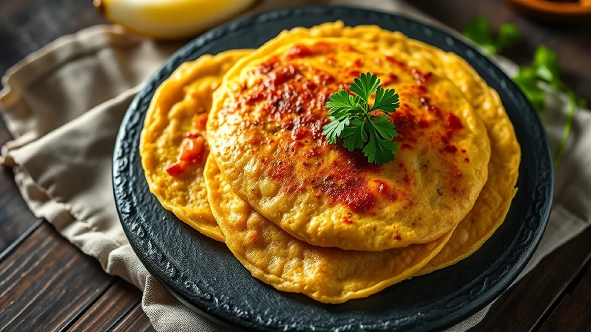 Arepas colombiennes : farine de maïs précuite, garnitures et cuisson à la plancha