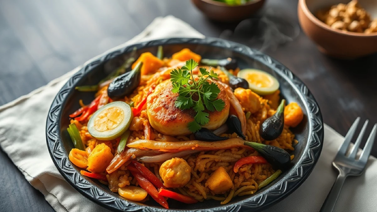 Bibimbap coréen : les légumes sautés séparément et la sauce gochujang maison
