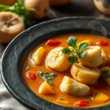 Blaff de poisson antillais : bouillon épicé, piment et herbes pour pocher le poisson