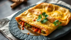 Börek turc aux épinards : feuilles yufka, fromage blanc salé et cuisson au four