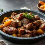 Bricks à la viande hachée : la farce épicée et la façon dont je les ferme pour frire