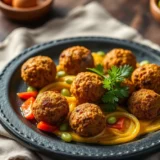 Falafel libanais au four : pois chiches séchés obligatoires, la vraie différence de texture
