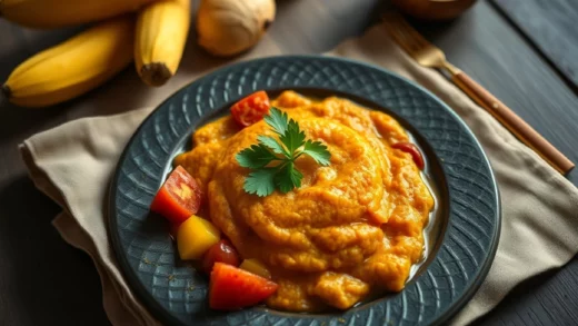 Fufu de banane plantain : accompagnement africain, comment le préparer sans piler