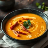 Laksa malaisien : pâte d&rsquo;épices maison, lait de coco et nouilles de riz