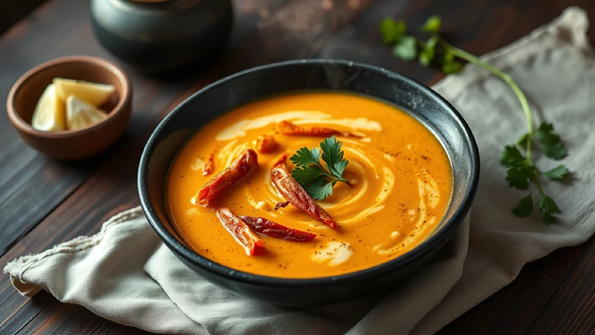 Laksa malaisien : pâte d&rsquo;épices maison, lait de coco et nouilles de riz