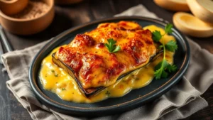 Moussaka grecque : béchamel légère et aubergines bien égouttées, la recette complète