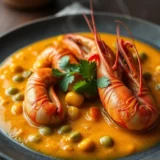 Nouilles chinoises aux crevettes : sauce aux haricots noirs et wok très chaud