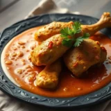 Poulet au beurre de cacahuète africain : sauce arachide et tomate, recette simple