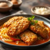 Poulet katsu japonais : panko, sauce tonkatsu et riz, la recette complète