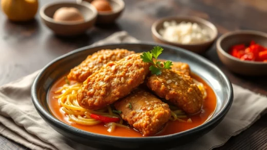 Poulet katsu japonais : panko, sauce tonkatsu et riz, la recette complète