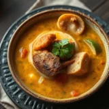 Ramen maison simplifié : bouillon de poulet concentré, tare soja et garnitures