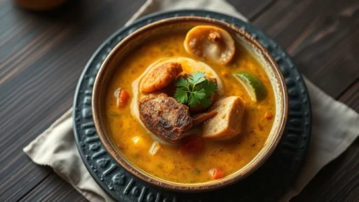 Ramen maison simplifié : bouillon de poulet concentré, tare soja et garnitures