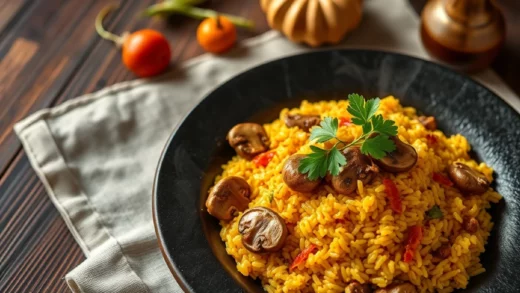 Risotto poulet champignons : la cuisson du riz et le moment exact d&rsquo;incorporer le bouillon