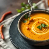 Soupe de maïs asiatique : maïs, gingembre, œuf battu et huile de sésame en 15 minutes