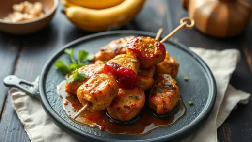 Brochettes de poulet marinées : la marinade qui les rend tendres même sans repos long