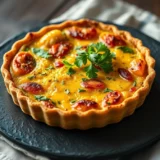 Quiche sans pâte aux courgettes : léger, rapide et tient parfaitement à la découpe