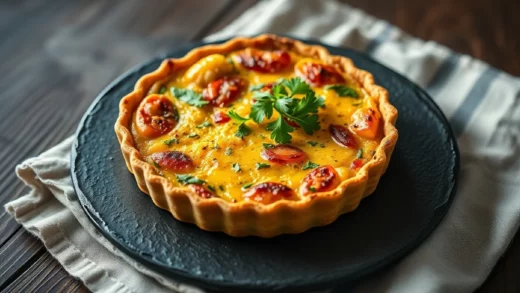 Quiche sans pâte aux courgettes : léger, rapide et tient parfaitement à la découpe