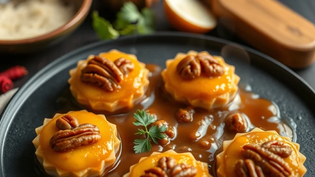 Tartelettes aux noix de pécan : la garniture caramel et la pâte sablée, ma recette complète