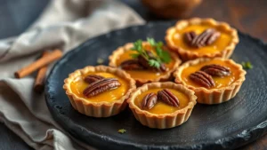 Tartelettes aux noix de pécan : la garniture caramel et la pâte sablée, ma recette complète