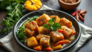 Bar au four entier aux herbes — plat fini vu de dessus