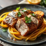 Filet mignon de porc rôti : cuisson au four, température à cœur et jus de cuisson réduit