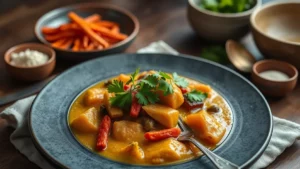 Guide des proportions de riz par personne — plat fini vu de dessus