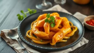 Pain à l'air fryer — plat fini vu de dessus