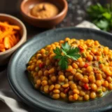 Petit salé aux lentilles : cochonnailles pochées, lentilles vertes du Puy et moutarde en finition
