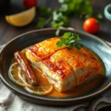 Blanquette de saumon maison : fond court, légumes croquants et sauce liée à la crème