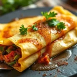 Crêpes salées garnies : trois garnitures que je fais souvent et la pâte que j&rsquo;utilise