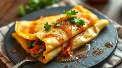 Crêpes salées garnies : trois garnitures que je fais souvent et la pâte que j&rsquo;utilise