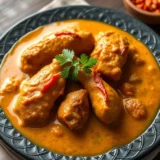 Curry de poulet au lait de coco : épices, tomates, coco et cuisson rapide en wok