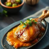 Magret de canard à l&rsquo;orange : quadrillage de la peau, cuisson côté peau d&rsquo;abord et sauce