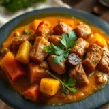 Potée auvergnate maison : porc, choux, pommes de terre et cuisson longue à petit feu