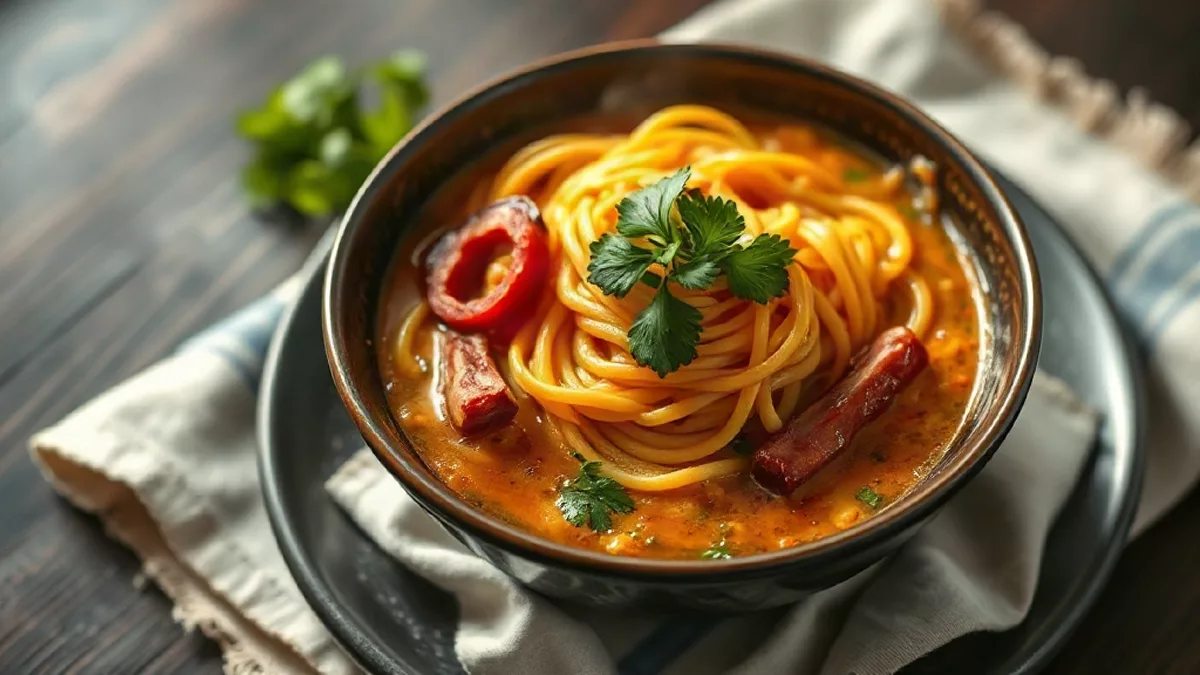 Voici comment je prépare les nouilles ramen faites maison avec la texture parfaite en quinze minutes