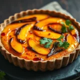 Tarte au chocolat et fleur de sel : ganache intense, fond de sablé et fleur de sel au-dessus
