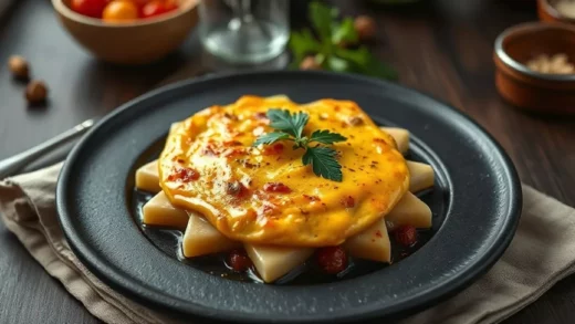 Tartiflette maison authentique : reblochon entier, lardons et pommes de terre vapeur