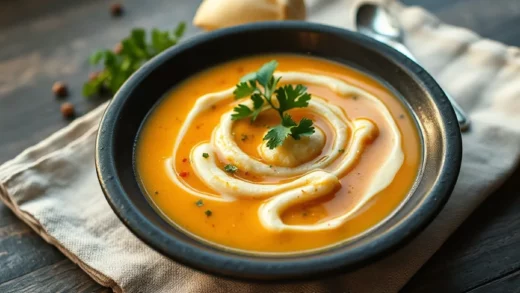 Velouté d&rsquo;asperges blanches : cuisson rapide, crème légère et pointe d&rsquo;estragon
