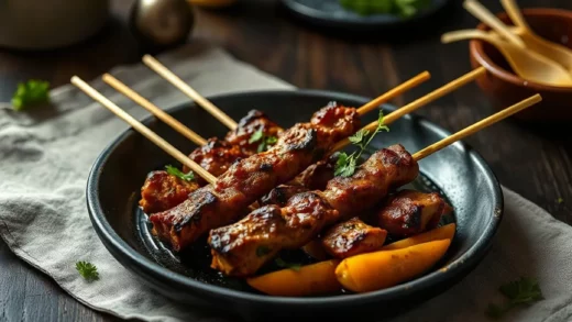 Satay indonésien : le secret de ma sauce cacahuète qui rend mes invités complètement accros