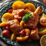 Tagine de poulet aux citrons : ma découverte du vrai citron préservé qui transforme incroyablement le plat