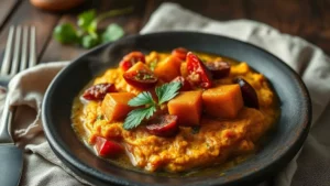 Accras de morue antillais — plat fini vu de dessus