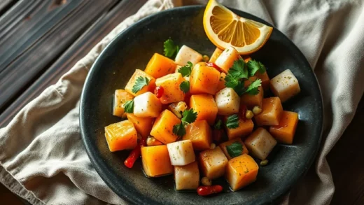 Ma técnica para un ceviche péruvien si frais que c&rsquo;en est indécent