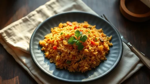 Jollof rice ghanéen : comment obtenir cette croûte caramélisée que tout le monde convoite toujours