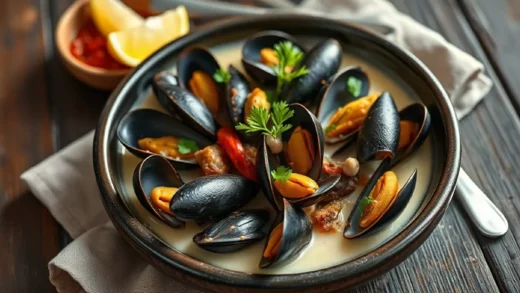 Comment je fais cuire mes moules à la sauce blanche belge pour qu&rsquo;elles restent tendres et juteuses toujours