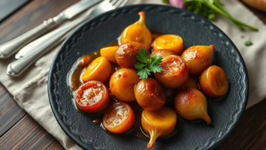 Voici comment je fais caraméliser mes oignons à la perfection pour mes plats du Moyen-Orient